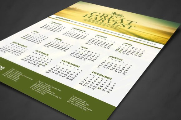 2025 Church Calendar Template Guide