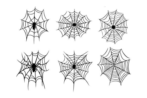 Creepy Crawlers Spider Cobweb Silhouettes: The Ultimate Vector Guide