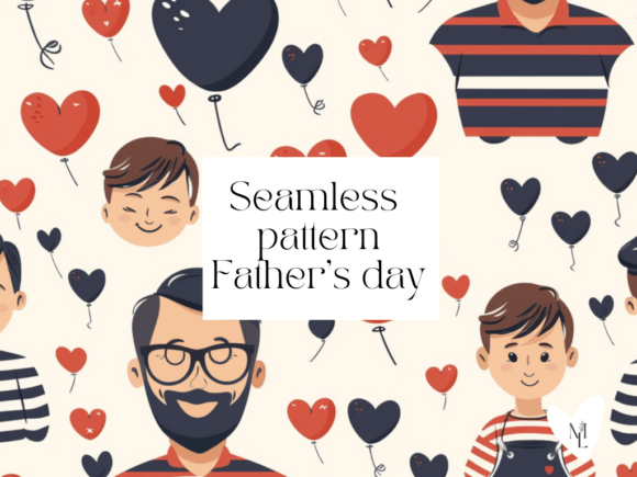 Elevating Father's Day Marketing with High-Fidelity Seamless Patterns