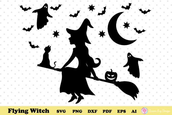 Flying Witch Svg and Halloween Svg: A Practical Guide to Digital Cut Files