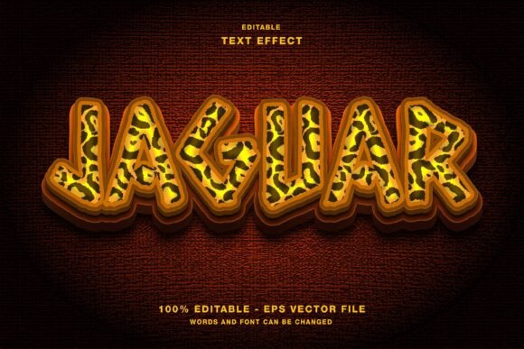 Mastering the Jaguar 3D Cartoon Game Title Text Effect for Modern Design