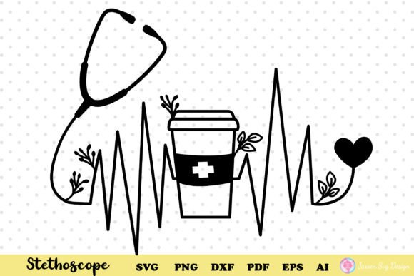 Wildflower Svg, Stethoscope SVg Heart: A Strategic Asset for Creative Professionals