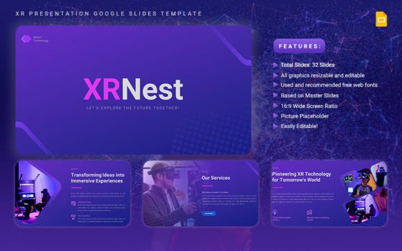 XRNest - XR Presentation Google Slides: Redefining Digital Storytelling